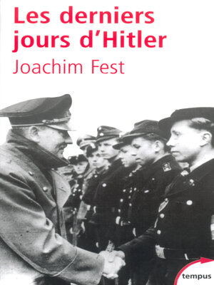 cover image of Les derniers jours d'Hitler